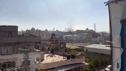 جباليا تتعرض لقصف إسرائيلي