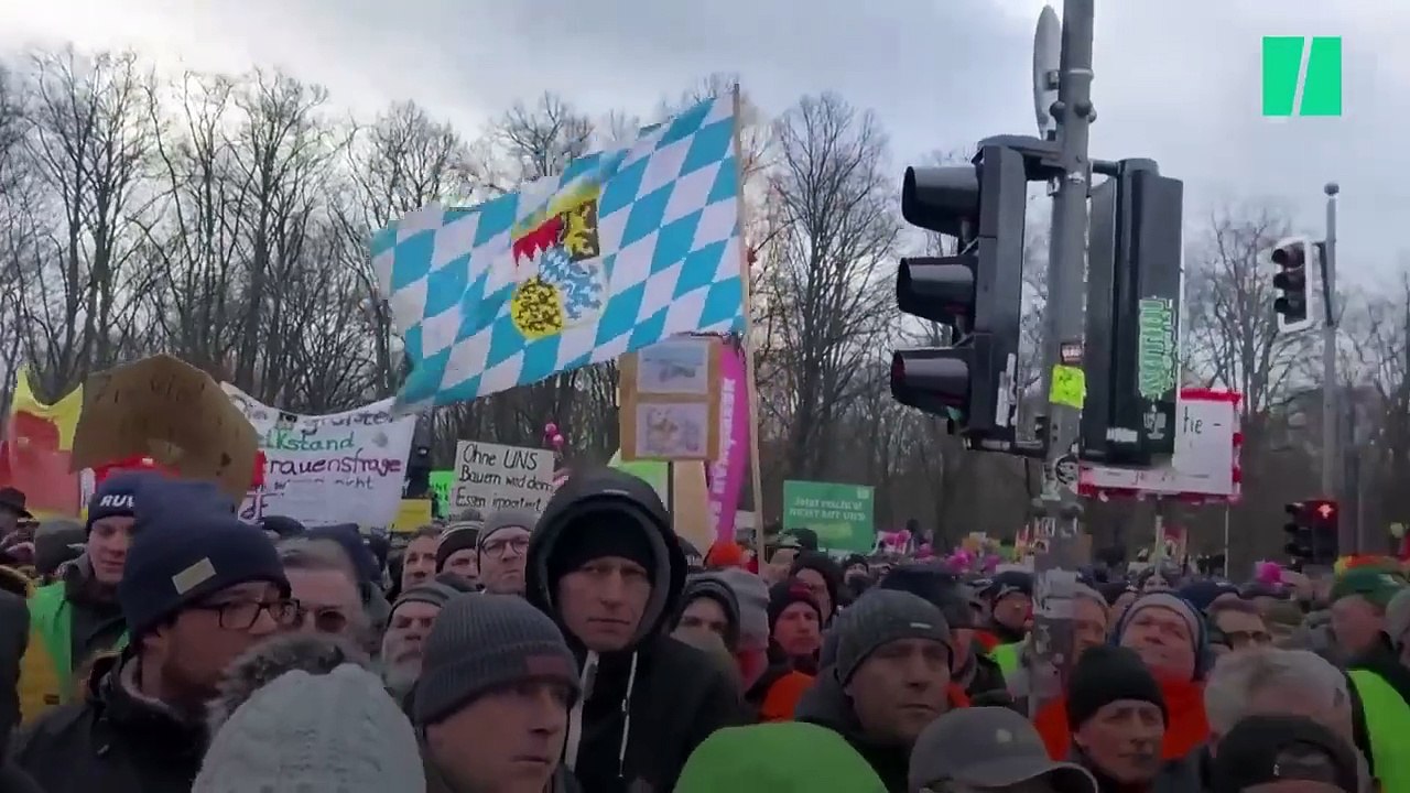 À Berlin, les agriculteurs en colère maintiennent la pression sur le gouvernement
