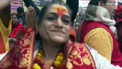 على أنقاض مسجد مهدّم.. رئيس الوزراء الهندي يفتتح معبدًا هندوسيًا