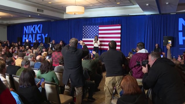 Nikki Haley turns spotlight on candidates’ mental fitness at New Hampshire rally