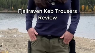 Best hiking pants_ Fjallraven Keb Review. Bought them myself, not sp0nzrd ☺️