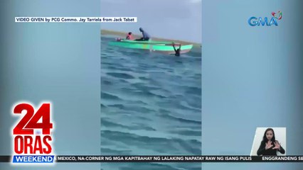 Pangunguha ng sea shells ng mga mangingisdang Pinoy sa Bajo De Masinloc, hinarang ng China Coast Guard | 24 Oras Weekend