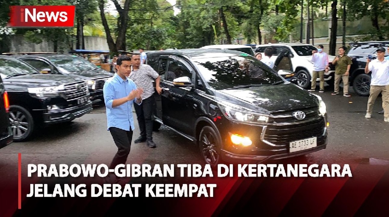 Gibran Tiba di Rumah Kertanegara Jelang Debat Keempat Pilpres 2024