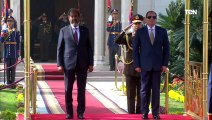 الرئيس السيسي يستقبل رئيس جمهورية الصومال الشقيقة بقصر الاتحادية