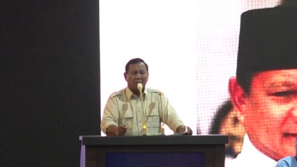 Prabowo- Kita Perlu Kerukunan, Persatuan, dan Kedamaian untuk Bangun Masa depan