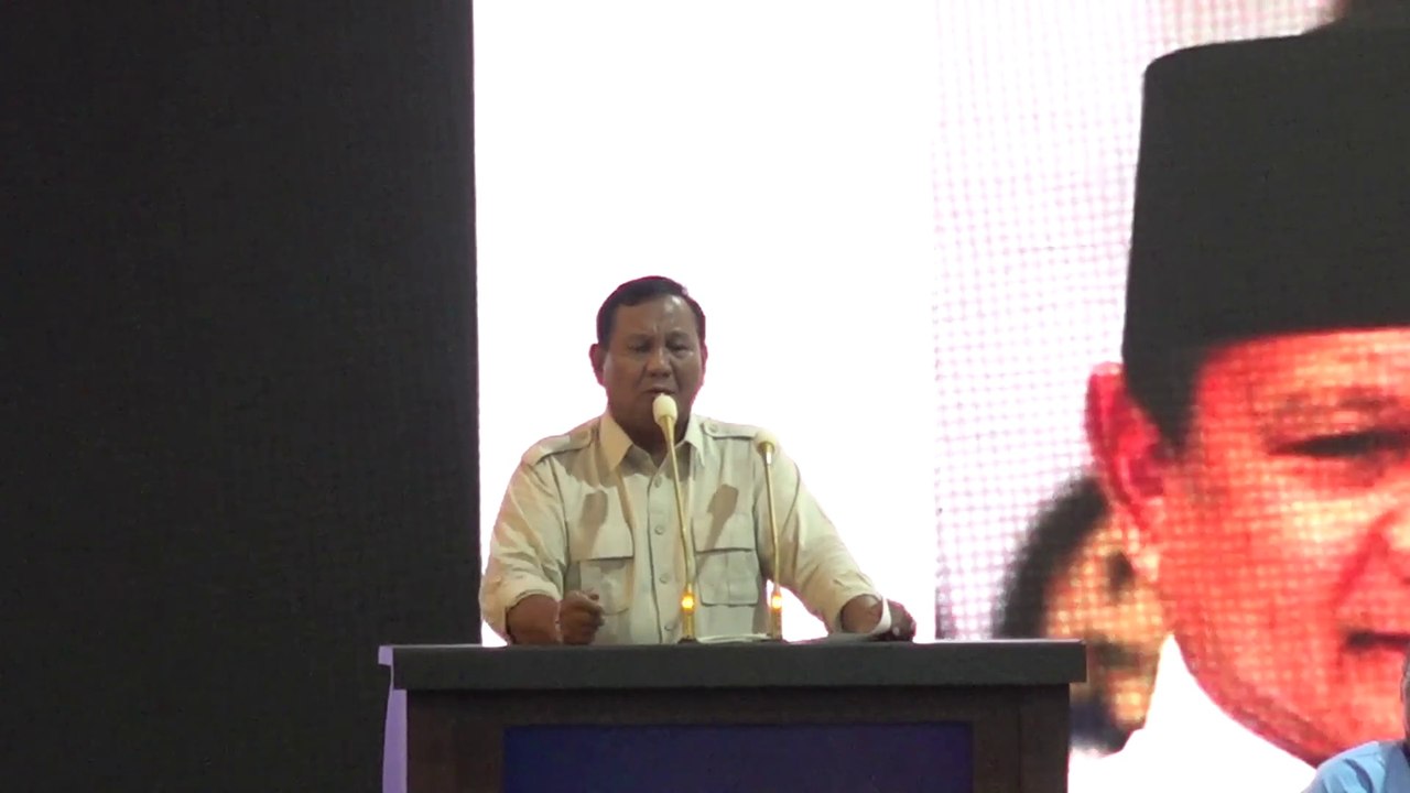 Prabowo- Kita Perlu Kerukunan, Persatuan, dan Kedamaian untuk Bangun Masa depan