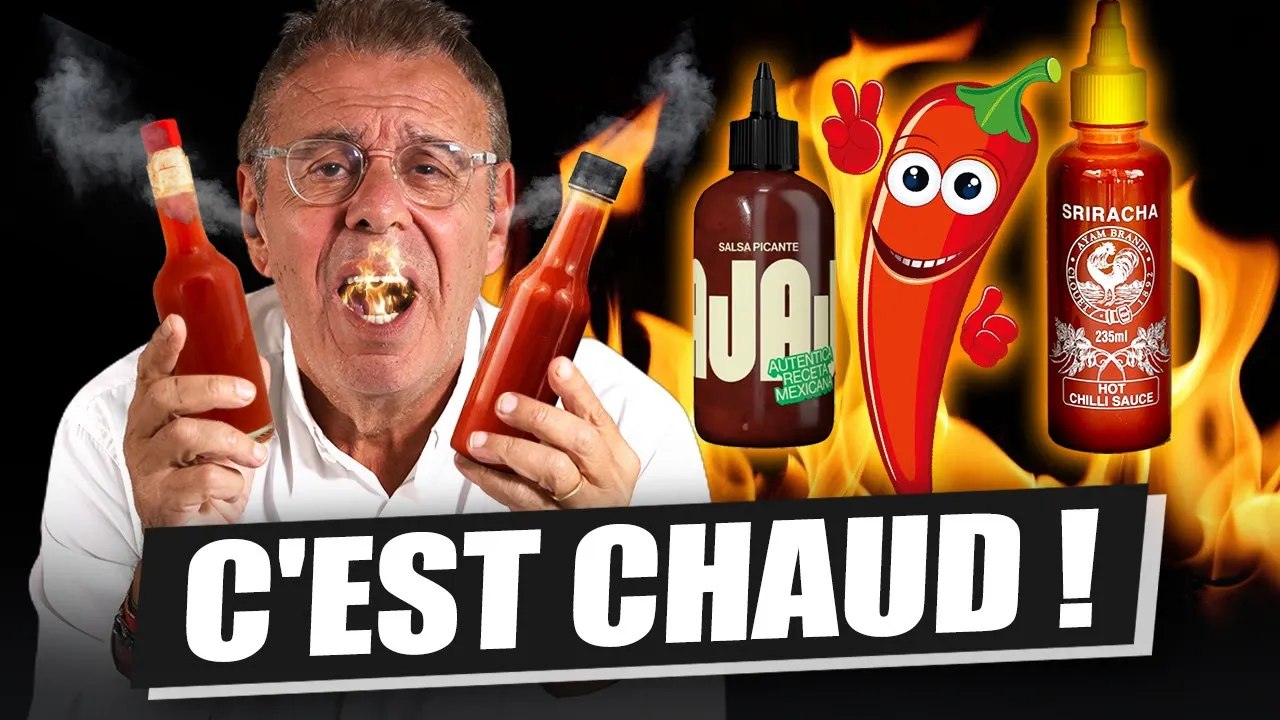 JE TESTE LES HOT SAUCES... AU GOULOT (enfin une surtout...) ! Et c'est chaud de chez chaud...