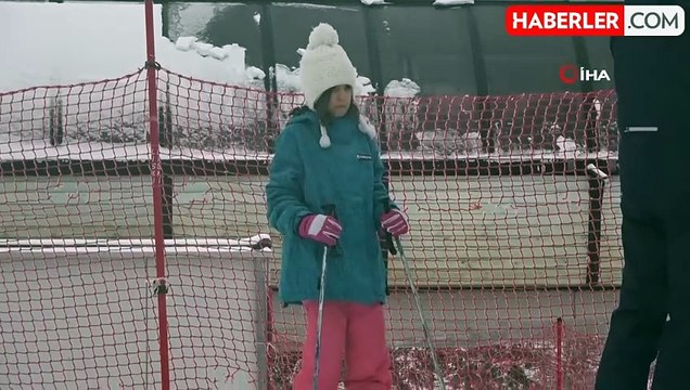 Ilgaz Dağı'nda yarıyıl tatili yoğunluğu