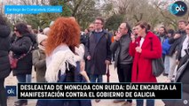 Deslealtad de Moncloa con Rueda: Díaz encabeza la manifestación contra el Gobierno de Galicia