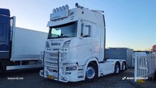FOR SALE Scania S520 Tracteur V8 ACC Retarder 2x Tanks Standklima Liftachse Navi LED Euro 6 2018 | DC16 116 | 27.000 kg | 717.710 km | 520 HP | Euro 6