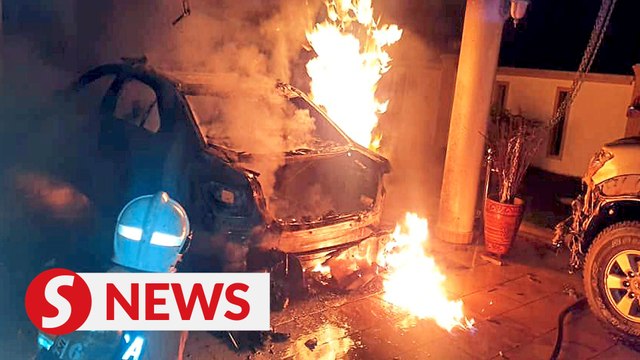 Molotov cocktail thrown at Ngeh's house contained petrol, say Ipoh cops