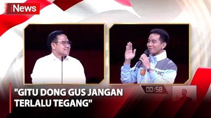 Cak Imin Sindir Buka Catatan MK, Gibran Balas: Nah Gitu Dong Gus Jangan Terlalu Tegang