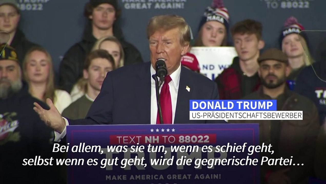 Trump verlangt 'vollständige Immunität' für US-Präsidenten