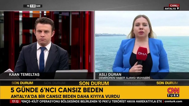 Antalya sahillerinde ürküten olay: 5 günde 6'ncı ceset bulundu