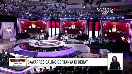 [FULL] Gibran Sindir Imin soal Botol Plastik dan Contekan, Mahfud Sebut Jawaban Gibran 'Ngawur'