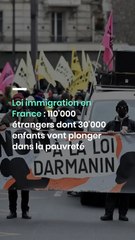 Loi immigration en France : 110'000 étrangers dont 30'000 enfants vont plonger dans la pauvreté