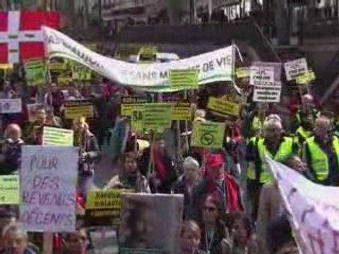 Manifestation Ni pauvre ni soumis du 29 mars 2008