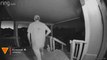 Man Falls While Walking Down Stairs Caught on Ring Camera | Doorbell Camera Video