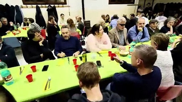 La cena dei geometri per gli alluvionati