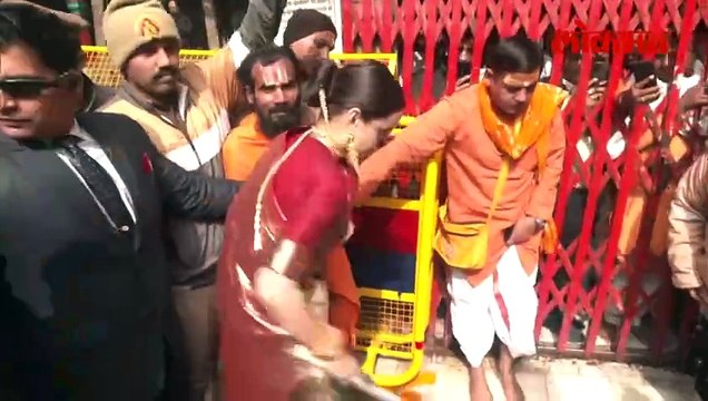 कंगना राणावत अयोध्येत आली, साधू-संताकडे गेली... तेव्हा काय घडलं?