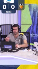 La reacción de Roncero al 0-2 de Edgar González