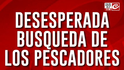 Hallan el kayak de los pescadores desaparecidos en Pinamar