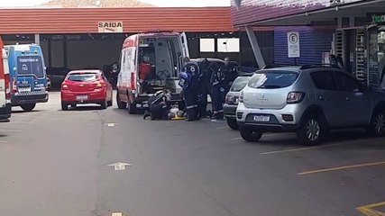 Grande efetivo é mobilizado para atender mulher em surto agressivo no bairro Neva