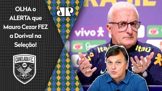 NÃO TEM O MENOR CABIMENTO! O Dorival TEM QUE TOMAR CUIDADO com... Mauro Cezar FALA da Seleção!