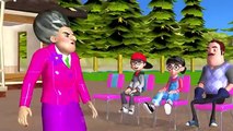 Squid Game Who Faster Miss T and Hello Neighbor - Scary Teacher 3D vs Granny vs Ice Scream 4