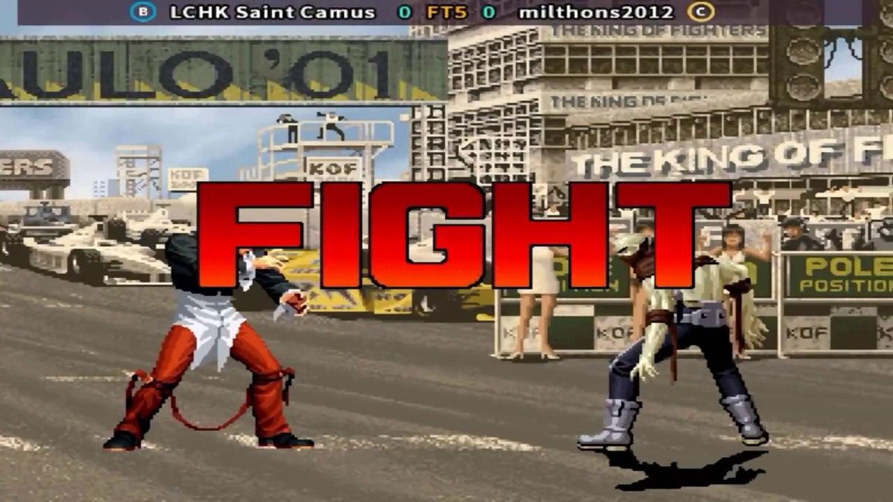 LCHK Saint Camus vs milthons2012 - KOF 2001 - FT5