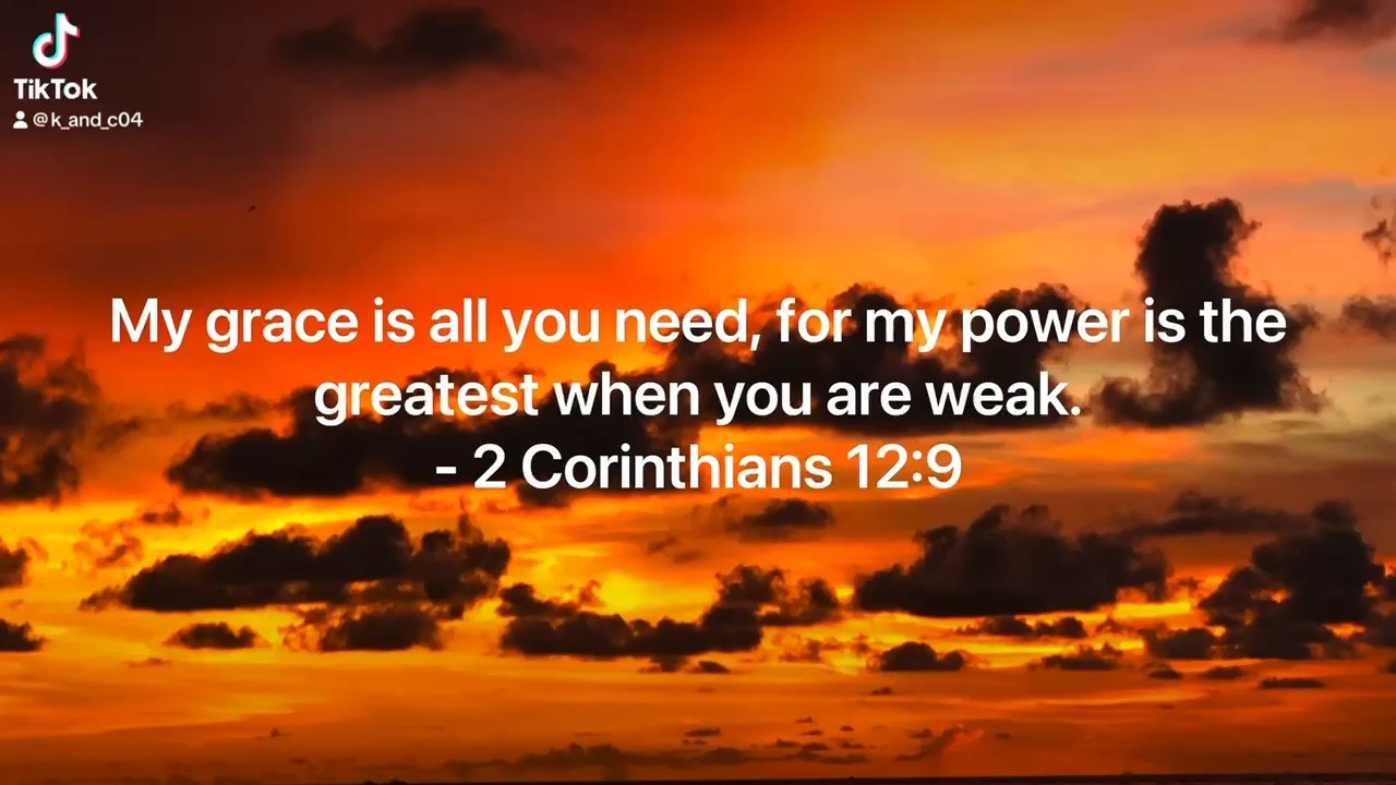 Bible Verse - 2 Corinthians 12:9