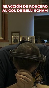 Reacción de Roncero al gol de Bellingham
