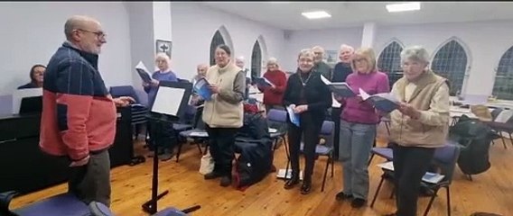 95 and still raising the roof - Gunby Singers' oldest member