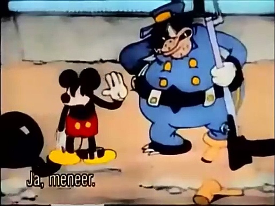 Mickey Mouse - The Chain Gang 1930 HQ COLORIZED