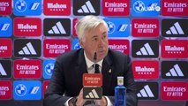 Rueda de prensa Carlo Ancelotti tras el Real Madrid - Almería