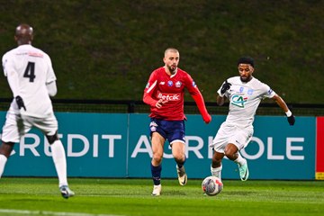 Coupe de France : Lille élimine le Racing sans briller