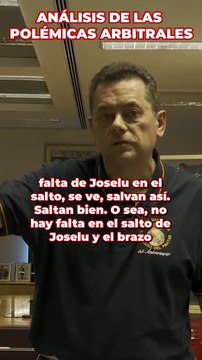 Así valoró Roncero las polémicas arbitrales y sus resoluciones