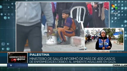 Llegada del invierno agrava situación de palestinos