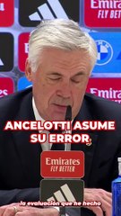 Ancelotti asume haberse equivocado con el XI