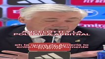 Ancelotti sobre las polémicas arbitrales en el Real Madrid vs Almería