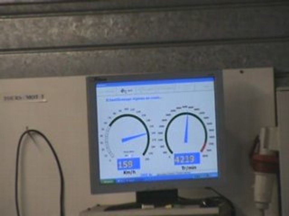 Dyno screen Chevy80