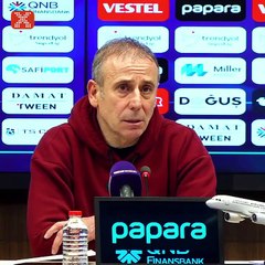 Abdullah Avcı: "Bu sonuç hiç güzel olmadı"