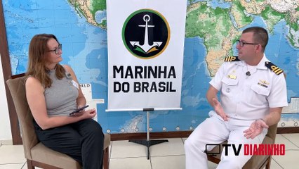 Entrevistão com comandante da Delegacia da Capitania dos Portos de Itajaí