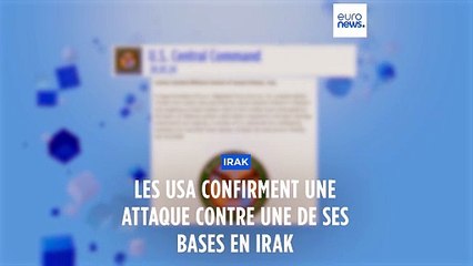 Irak : Frappes contre une base militaire abritant des troupes américaines