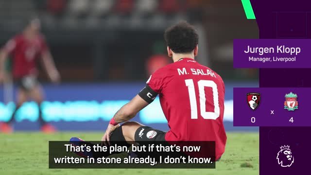 Klopp says Liverpool keen to perform Salah rehab after AFCON injury
