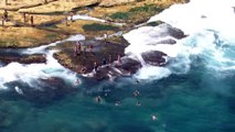 Teen lifesaver carries out daring rescue at Sydney's Northern Beaches to free boys trapped in cave