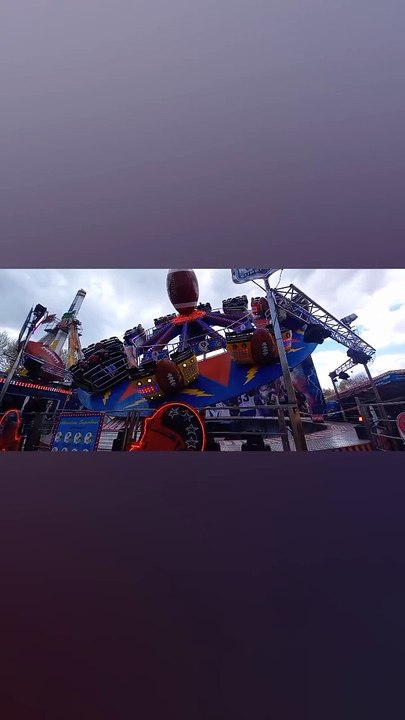 Foire des Rameaux de Grenoble 2023  #france #grenoble #divertissement  #sensations #manège #foire  (15)