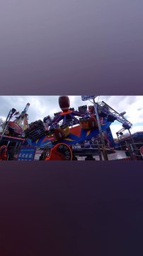 Foire des Rameaux de Grenoble 2023 #france #grenoble #divertissement #sensations #manège #foire (15)