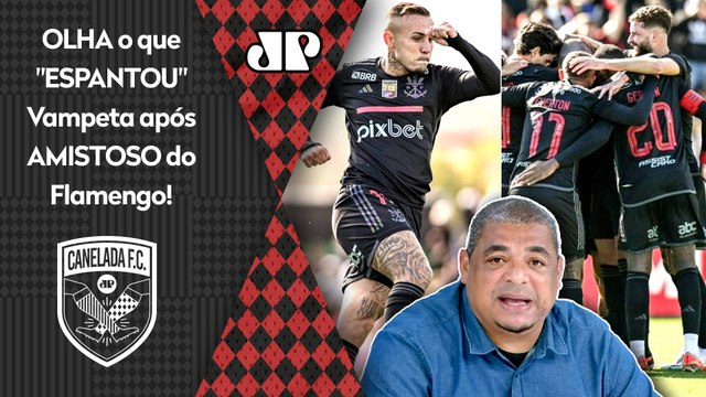 OLHA ISSO, gente! O que ME SURPREENDEU no Flamengo foi... Vampeta É SINCERO após AMISTOSO nos EUA!