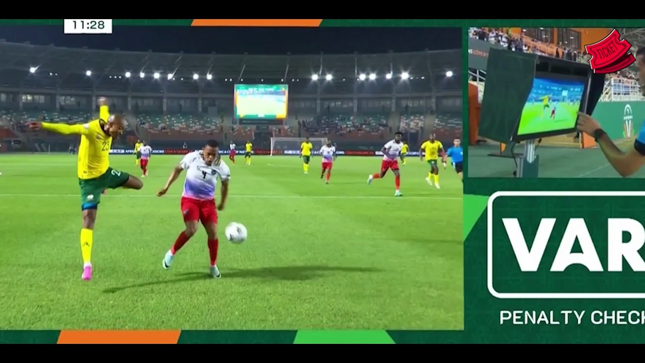 Résumé du match entre l'Afrique du Sud et la Namibie aujourd'hui, la Coupe d'Afrique des Nations